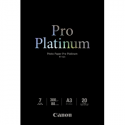 Canon Photo Paper Pro Platinum - A3 (297 x 420 mm) - 300 g / m² - 20 sheet(s) photo paper - for PIXMA Pro9000, Pro9500