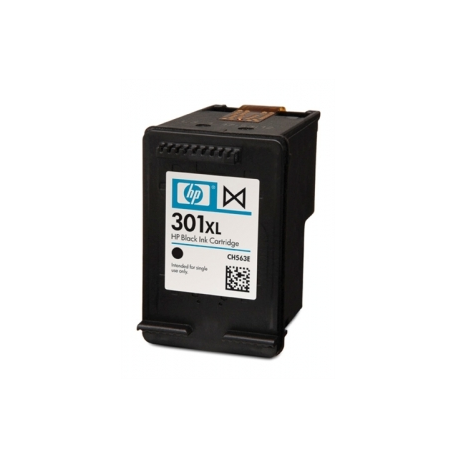 HP 301XL - High Yield - black - original - ink cartridge - for Deskjet 1050A J410, 1051A J410, 10XX, 10XX J410, 15XX, 2000, 2050 J510, 2050A J510, 2054A J510, 25XX, 3000, 3050 J610, 3050A J611, 3052A J611, 3054A J611, 3055A J611, 3057A J611, 3059A J611, 3510; Envy 450X, 553X; Officejet 26XX, 46XX - 1