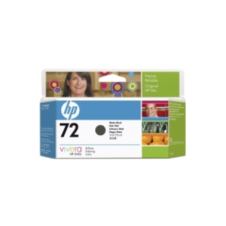 HP 72 - 130 ml - matte black - original - ink cartridge - for DesignJet HD Pro MFP, SD Pro MFP, T1100, T1120, T1200, T1300, T1708, T2300, T790, T795 - 0