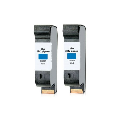 HP Blue 2242 Pigment - 42 ml - blue - original - ink cartridge - 0