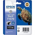 Epson T1579 - 25.9 ml - light light black - original - blister - ink cartridge - for Stylus Photo R3000