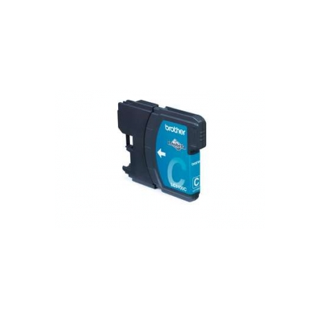 Brother LC1100C - Cyan - original - ink cartridge - for Brother DCP-185, 385, 395, 585, J715, MFC-490, 5490, 5890, 5895, 6890, 790, 795, 990, J615 - 0