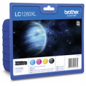 Brother LC1280XL Value Pack - 4-pack - black, yellow, cyan, magenta - original - ink cartridge - for Brother MFC-J5910DW, MFC-J6510DW, MFC-J6710DW, MFC-J6910DW