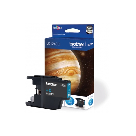 Brother LC1240C - Cyan - original - ink cartridge - for Brother DCP-J525, J725, J925, MFC-J430, J5910, J625, J6510, J6710, J6910, J825 - 1
