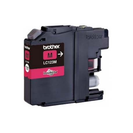 Brother LC123M - High Yield - magenta - original - ink cartridge - for Brother DCP-J100, J105, J132, J152, J552, J752, MFC-J245, J470, J650, J6520, J6720, J6920 - 1