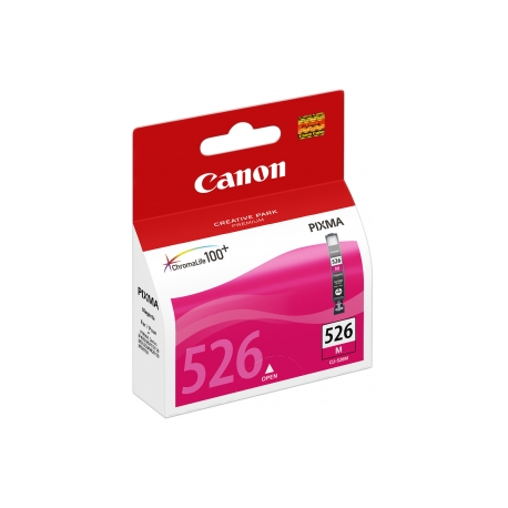 Canon CLI-526M - 9 ml - magenta - original - ink tank - for PIXMA iP4950, iX6550, MG5250, MG5350, MG6150, MG6250, MG8150, MG8250, MX715, MX885, MX895 - 1