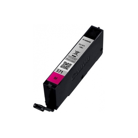 Canon CLI-571M - 7 ml - magenta - original - ink tank - for PIXMA TS5051, TS5053, TS5055, TS6050, TS6051, TS6052, TS8051, TS8052, TS9050, TS9055 - 1