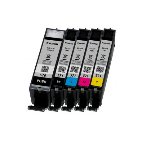 Canon CLI-571M - 7 ml - magenta - original - ink tank - for PIXMA TS5051, TS5053, TS5055, TS6050, TS6051, TS6052, TS8051, TS8052, TS9050, TS9055 - 2