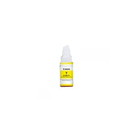 Canon GI 490 Y - 70 ml - yellow - original - ink refill - for PIXMA G1400, G1410, G1411, G2400, G2410, G3400, G3411, G3415, G4400, G4411 - 0