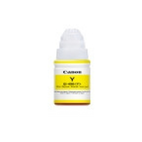 Canon GI 490 Y - 70 ml - yellow - original - ink refill - for PIXMA G1400, G1410, G1411, G2400, G2410, G3400, G3411, G3415, G4400, G4411 - 1