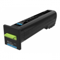 Lexmark - Extra High Yield - cyan - original - toner cartridge LCCP, LRP - for Lexmark CS820de, CS820dte, CS820dtfe
