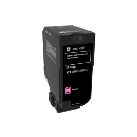 Lexmark - High Yield - magenta - original - toner cartridge LCCP, Lexmark Corporate - for Lexmark CS725de, CS725dte - 0