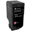 Lexmark - High Yield - magenta - original - toner cartridge LCCP, LRP - for Lexmark CS725de, CS725dte