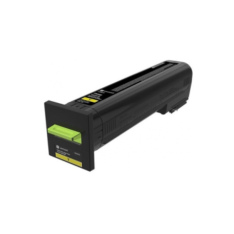 Lexmark - Extra High Capacity - yellow - original - toner cartridge LCCP, Lexmark Corporate - for Lexmark CS820de, CS820dte, CS820dtfe - 0