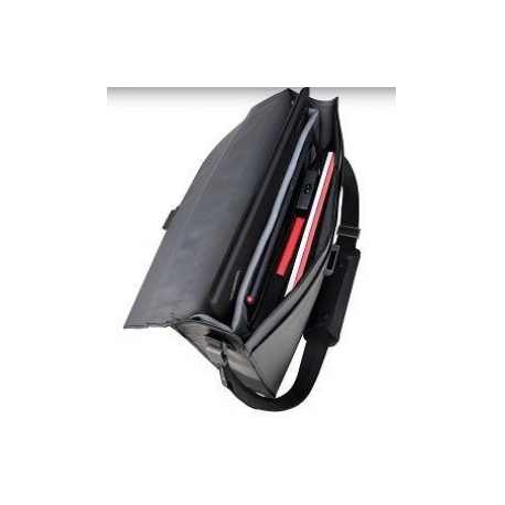 Lenovo ThinkPad Executive Leather Case - Notebook carrying case - 14.1" - black - for ThinkPad E14 Gen 4; L13 Yoga Gen 3; P1 Gen 5; T14s Gen 3; X1 Nano Gen 2 - 0