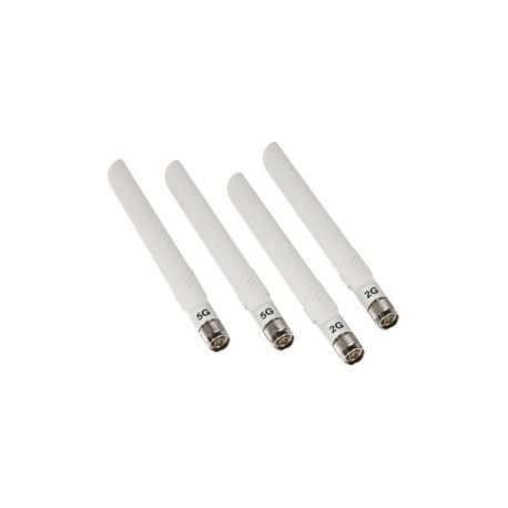 NETGEAR ANT24501B - Antenna - Wi-Fi - omni-directional - outdoor (pack of 4) - for NETGEAR WND930 - 0