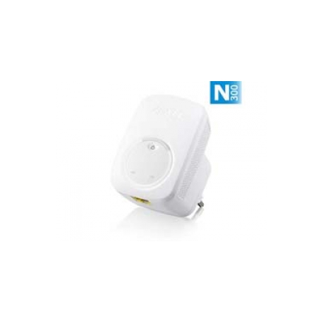 Zyxel WRE2206 WIRELESS N300 RANGE EX (Up to 30 wireless coverage enhanced by power strengthen, WPS button for fast, easy setup o