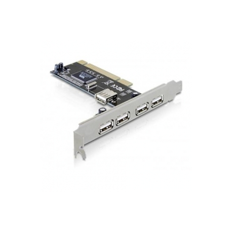 Logilink PC0028, PCI Interface card, 4+1x USB 2.0, VIA chipset