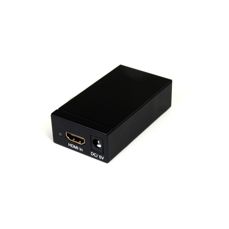 StarTech.com Active HDMI to DisplayPort Converter - 1920 x 1200 - EDID Support - HDMI or DVI to DP Converter (HDMI2DP) - Video converter - HDMI - DisplayPort - black - for P / N: SVA5M3NEUA - 6