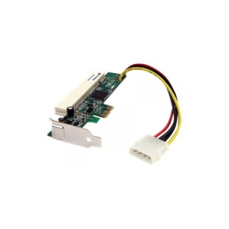 StarTech.com PCI Express to PCI Adapter Card - PCIe to PCI Converter Adapter with Low Profile  /  Half-Height Bracket (PEX1PCI1) - PCIe x1 to PCI slot adapter - 0