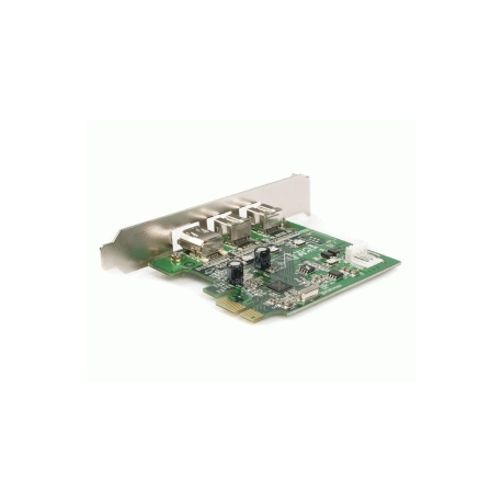 StarTech.com 3 Port 2b 1a 1394 PCI Express FireWire Card Adapter - 1394 FW PCIe FireWire 800  /  400 Card (PEX1394B3) - FireWire adapter - PCIe - FireWire 800 - 2 ports + 1 x FireWire - for P / N: BNDTB10GI, BNDTB210GSFP, BNDTB310GNDP, BNDTB410GSFP, BNDTB4M2E1, BNDTBUSB3142 - 5