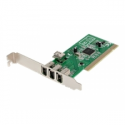 StarTech.com 4 port PCI 1394a FireWire Adapter Card - 3 External 1 Internal FireWire PCI Card for Laptops (PCI1394MP) - FireWire adapter - PCI - Firewire - 3 ports