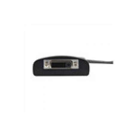 StarTech.com DisplayPort to DVI Adapter - Dual-Link - Active DVI-D Adapter for Your Monitor  /  Display - USB Powered - 2560x1600 (DP2DVID2) - DisplayPort  /  DVI adapter - USB (power only), DisplayPort (M) to DVI-D (F) latched - USB 2.0  /  DisplayPort 1.2 - 37 cm - USB power, active, 2560 x 1600 (WQXGA) support - black - 1