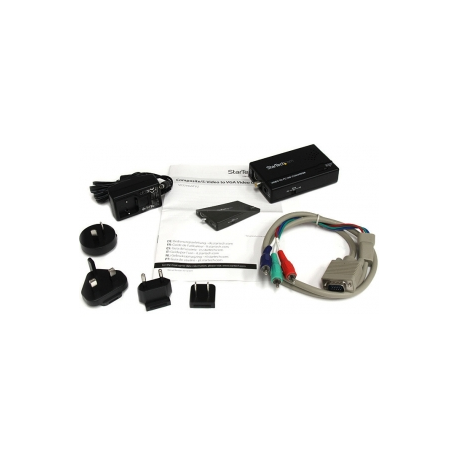 Startech .com Composite and S-Video to VGA Video Scan Converter - Video converter - black