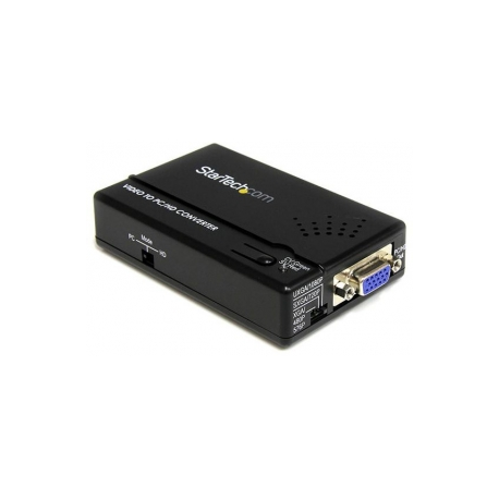 Startech .com Composite and S-Video to VGA Video Scan Converter - Video converter - black