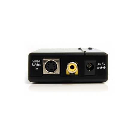 Startech .com Composite and S-Video to VGA Video Scan Converter - Video converter - black