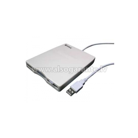 Sandberg USB Floppy Mini Reader - Disk drive - Floppy Disk (1.44 MB) - USB - external - 0