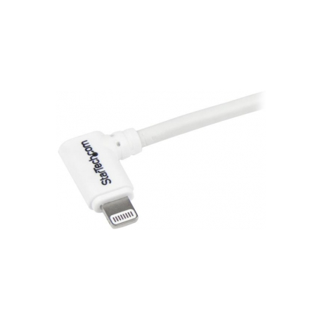 StarTech.com 2m (6ft) Long White Apple 8-pin Lightning Connector to USB Cable for iPhone  /  iPod  /  iPad - Charge and Sync Cable (USBLT2MW) - Lightning cable - Lightning male to USB male - 2 m - double shielded - white - for P / N: KITBXAVHDPEU, KITBXAVHDPNA, KITBXAVHDPUK, KITBXDOCKPEU, KITBXDOCKPUK, KITBZDOCK - 4