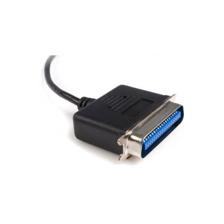 StarTech.com 6 ft. (1.8 m) USB to Parallel Port Adapter - IEEE-1284 - Male / Male - USB to Centronics Cable (ICUSB1284) - Parallel adapter - USB 2.0 - IEEE 1284 - 4