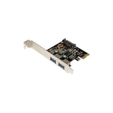 StarTech.com 2 Port PCI Express USB 3.0 Controller Card w /  SATA Power - USB adapter - PCIe - USB 3.0 x 2 - PEXUSB3S23 - USB adapter - PCIe - USB 3.0 x 2 - for P / N: S3510SMU33, USB3S2ESATA3 - 0