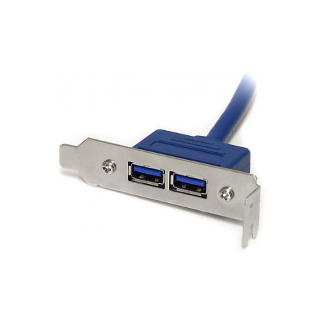 Startech 2 PORT USB 3.0 SLOTBLECH MIT (MAINBOARD HEADER KABEL IN)