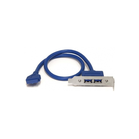 Startech 2 PORT USB 3.0 SLOTBLECH MIT (MAINBOARD HEADER KABEL IN)