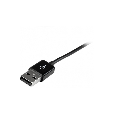StarTech.com 3m Dock Connector to USB Cable ASUS Transformer Pad / Eee Pad - Charging / data cable - ASUS 40-pin Dock Connector male to USB male - 3 m - double shielded - black - for ASUS Transformer Pad TF300T, TF300TG, TF300TL - 1