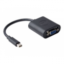 Dell Mini DisplayPort to VGA Adapter - Adapter - Mini DisplayPort (M) to HD-15 (VGA) (F) - DisplayPort 1.1a - 20.32 cm - 1200p support - for Inspiron 5559; Precision 75XX, 77XX; Venue 8; XPS 12 9250, 13 9350, 15, 15 9550