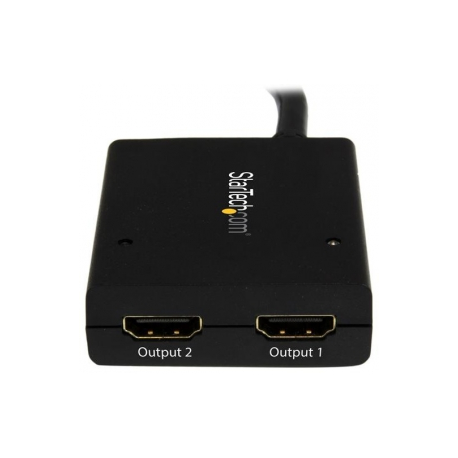 StarTech.com 2-Port 4K 30Hz HDMI 1 in 2 Out Video Splitter – USB  (ST122HD4KU)