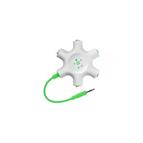 Belkin RockStar - Headphones splitter - stereo mini jack female to stereo mini jack male - 0