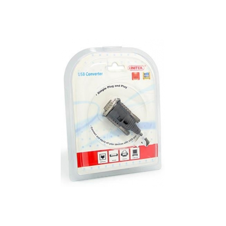 Unitek Converter USB 2.0. to Serial (DB9M), Y-108