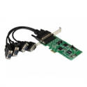 StarTech.com 4 Port PCI Express PCIe Serial Combo Card - Serial adapter - PCIe - RS-232, RS-422, RS-485 - 4 ports - for P / N: BNDTB10GI, BNDTB210GSFP, BNDTB310GNDP, BNDTB410GSFP, BNDTB4M2E1, BNDTBUSB3142
