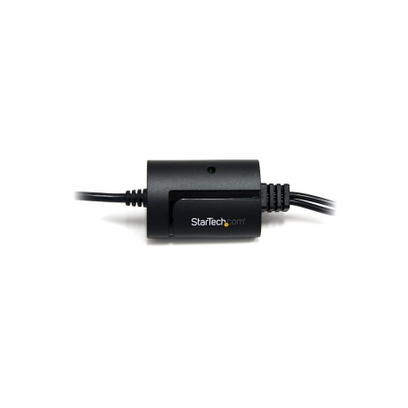 StarTech.com USB to Serial Adapter - 2 Port - COM Port Retention - FTDI - USB to RS232 Adapter Cable - USB to Serial Converter (ICUSB2322F) - Serial adapter - USB - RS-232 x 2 - black - 3