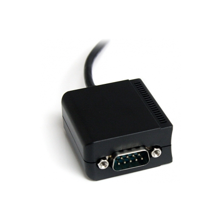 StarTech.com USB to Serial Adapter - 1 port - USB Powered - FTDI USB UART Chip - DB9 (9-pin) - USB to RS232 Adapter (ICUSB2321F) - Serial adapter - USB - RS-232 - black - 1