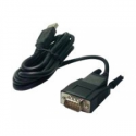 HP - Serial adapter - USB - RS-232 x 1 - black - for HP t430 v2, Z1 G9; Elite 600 G9, 800 G9; EliteDesk 80X G8; ProDesk 405 G8; ProOne 440 G9