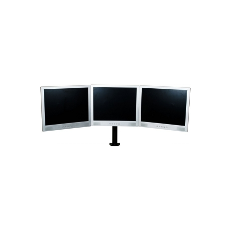 Newstar LCD/TFT desk mount, 10-26", clamp, 2 screens, black