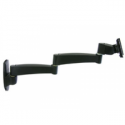 Ergotron 200 Series - Mounting kit (wall arm) - for Monitor - steel - black - screen size: up to 32" - wall-mountable