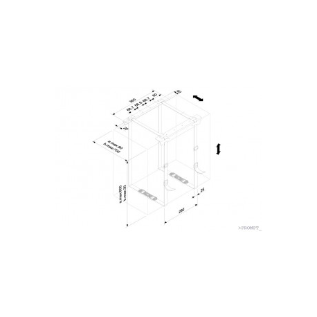 Neomounts by Newstar CPU-D025 - Mounting kit (CPU mount) (fixed) - black - under-the-desk - 1