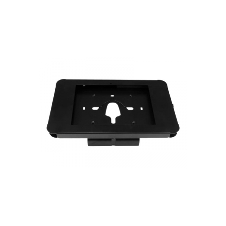 StarTech.com Secure Tablet Enclosure Stand- Lockable Anti Theft Steel Desk or Wall Mount for 9.7" iPad  /  Tablet - VESA Compatible (SECTBLTPOS) - Stand (mount bracket, pads, front plate, rear plate) - for tablet - lockable - steel - black - screen size: 9.7" - mounting interface: 100 x 100 mm - wall-mountable, desktop - for P / N: DK30CHPH - 0