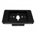 StarTech.com Secure Tablet Enclosure Stand- Lockable Anti Theft Steel Desk or Wall Mount for 9.7" iPad  /  Tablet - VESA Compatible (SECTBLTPOS) - Stand (mount bracket, pads, front plate, rear plate) - for tablet - lockable - steel - black - screen size: 9.7" - mounting interface: 100 x 100 mm - wall-mountable, desktop - for P / N: DK30CHPH